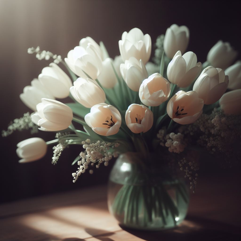 white Tulip Flower Meaning